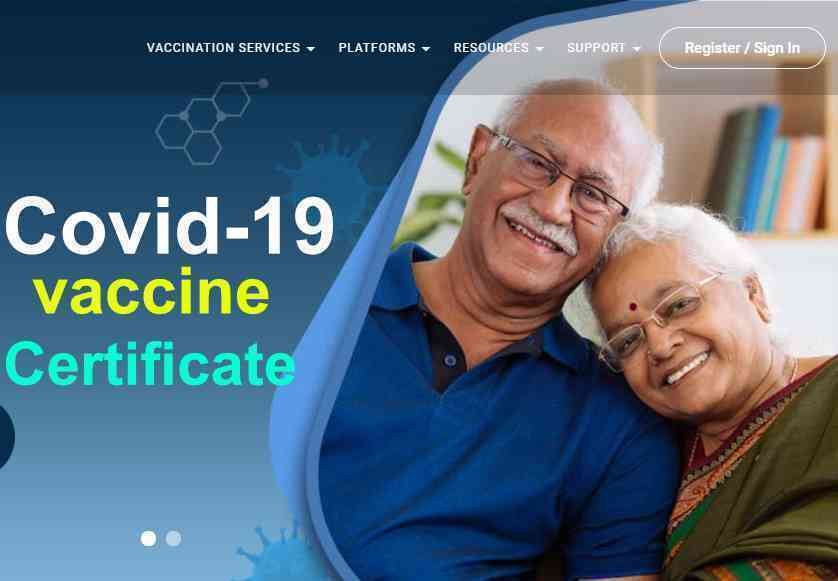 covid vaccine certificate photo